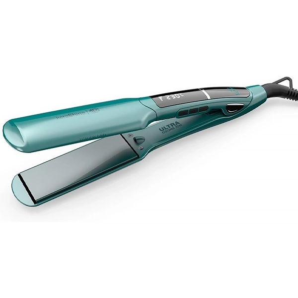 Planchita para Cabello GAMA Xwide Digital 4D kera-Shine-JF 230 °C Bivolt - Verde