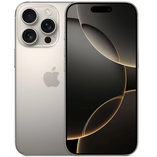 Apple iPhone 16 Pro A3293 Nano + eSIM 128GB/8GB RAM de 6.3" 48+48+12MP/12MP - Natural Titanium