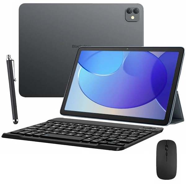 Tablet Blackview Link 8 256GB/6GB RAM de 12.7" 16+2MP/13MP + Teclado Inglés + Funda Negro