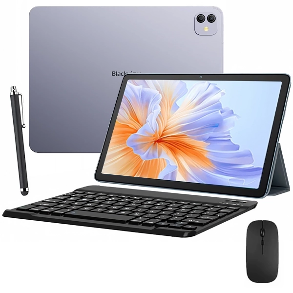 Tablet Blackview Link 8 256GB/6GB RAM de 12.7" 16+2MP/13MP + Teclado Inglés + Funda Púrpura