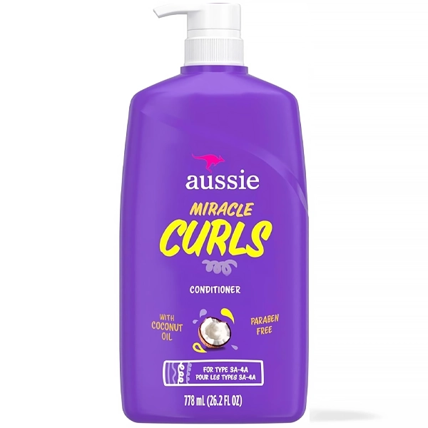 Acondicionador Aussie Miracle Curls Coconut Oil 778 ml