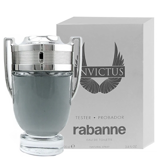 Perfume Tester Masculino Paco Rabanne Invictus EDT 100 ml