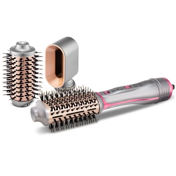 Cepillo Eléctrico Britania PES19SG com 1.300 watts Bivolt - Gris/Rosa
