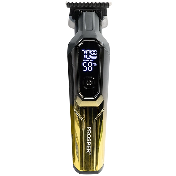 Recortador de Pelos Prosper P-2131 5 watts Recargable - Negro/Dorado