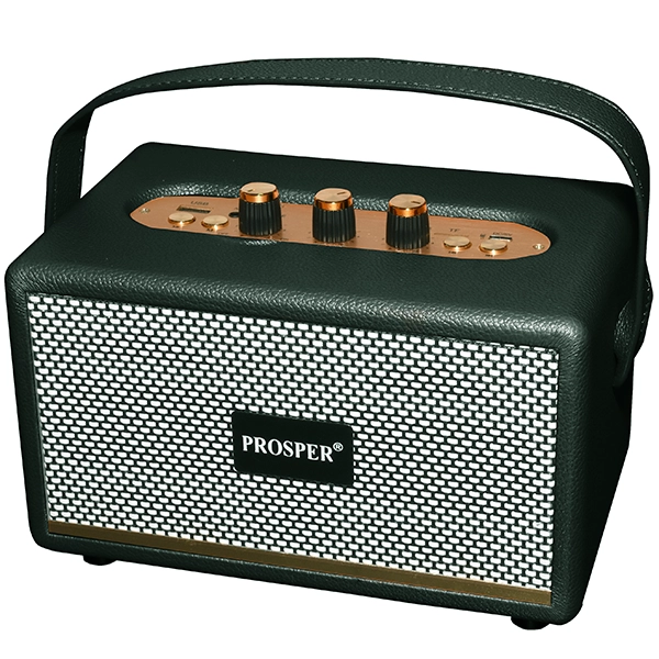 Speaker Prosper MK-321 60 watts P.M.P.O con Bluetooth/Auxiliar/Micro SD - Verde