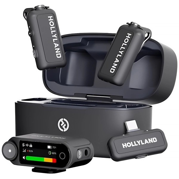 Micrófono Inalámbrico Hollyland LARK Max 2 con USB-C - Space Gray