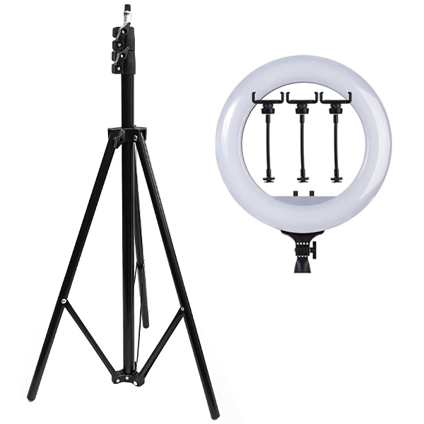 Iluminador LED Prosper RL-18 de 18" + Tripode