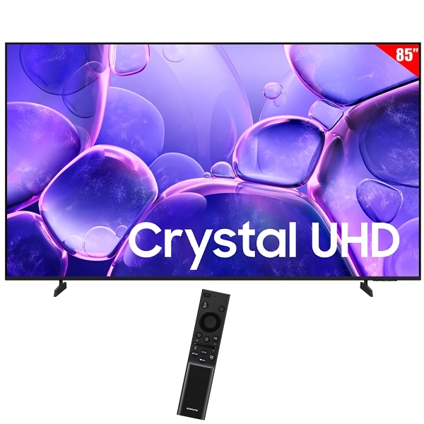 Smart TV LED 85" Samsung Crystal UHD UN85U8000FG 4K Ultra HD Tizen Wi-Fi/Bluetooth con Conversor Digital