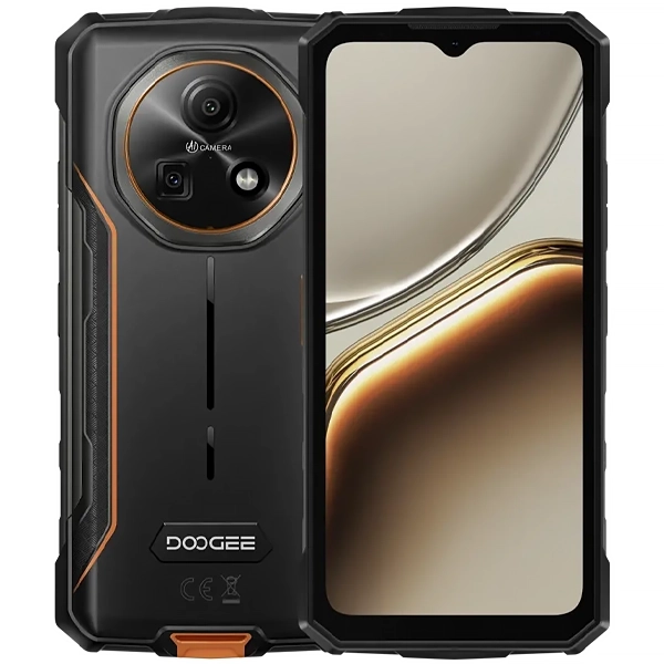 Celular DOOGEE Fire 5 Pro NFC Dual SIM de 128GB/4GB RAM de 6.6" 13MP/8MP - Blaze Orange