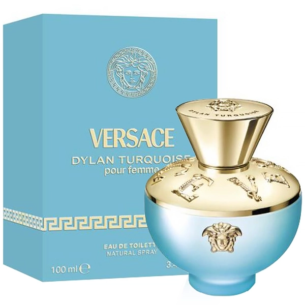 Perfume Feminino Versace Dylan Turquoise Pour Femme EDT 100 ml