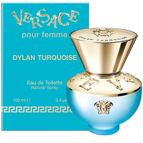 Perfume Feminino Versace Dylan Turquoise Pour Femme EDT 100 ml