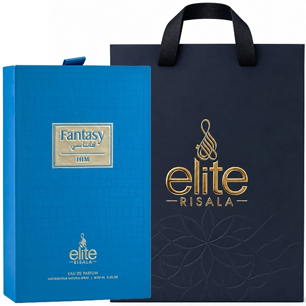 Perfume Masculino Risala Elite Fantasy Him EDP 100ml + Bolsa