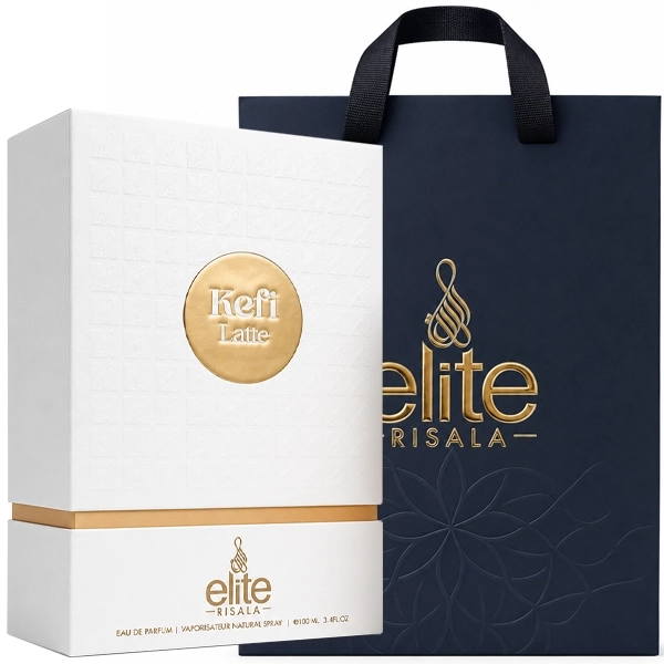 Perfume Feminino Risala Elite Kefi Latte EDP 100ml + Bolsa