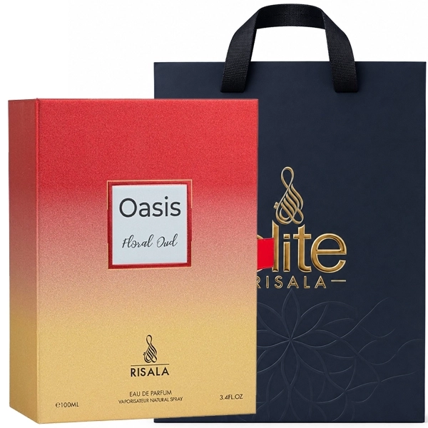 Perfume Feminino Risala Oasis Floral Oud EDP 100ml + Bolsa