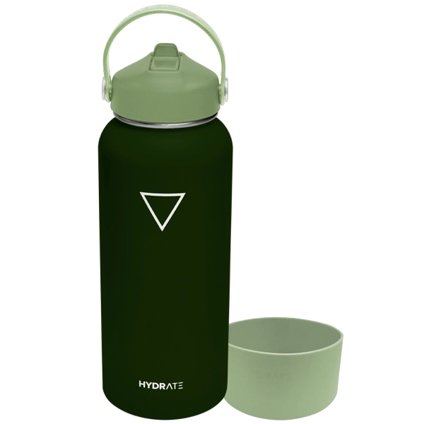 Termo Hydrate T946VMCO13 de 946 ml - Verde Militar + Antideslizante