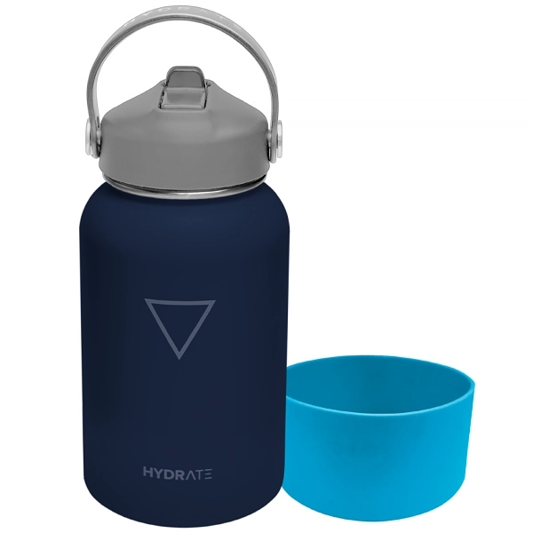 Termo Hydrate T355KOFCO58 Kids de 355 ml - Grafito + Antideslizante