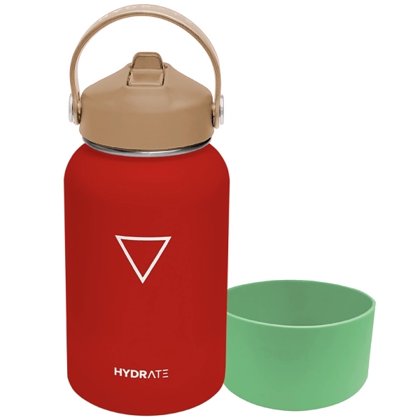 Termo Hydrate T355KROCO60 Kids de 355 ml - Rojo + Antideslizante