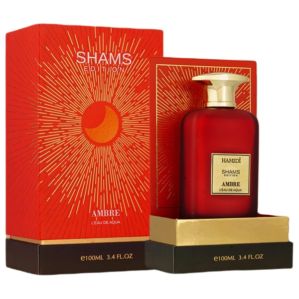 Perfume Unisex Hamidi Shams Edition Ambre EDP 100 ml