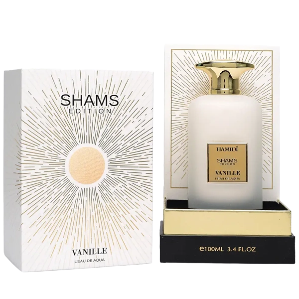 Perfume Unisex Hamidi Shams Edition Vanille EDP 100 ml