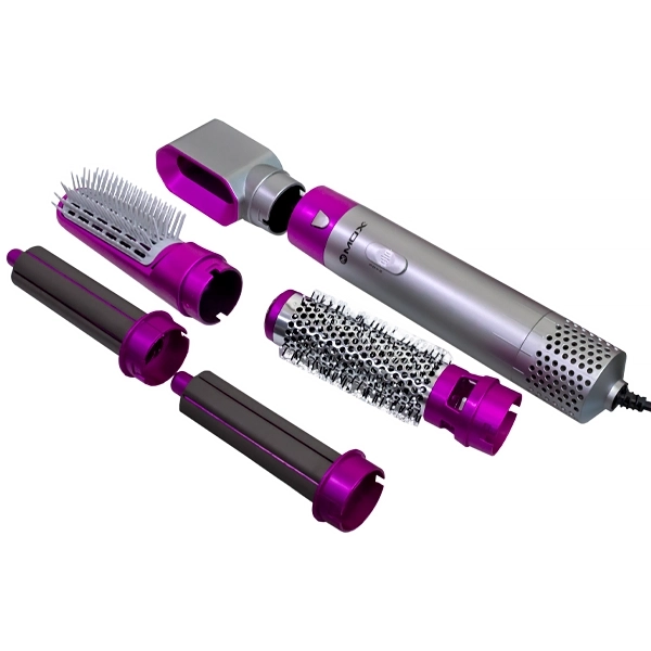 Modelador de Cabello Mox MO-MP51 5 en 1 1.000 watts 220V~50/60 Hz - Plata/Rosa