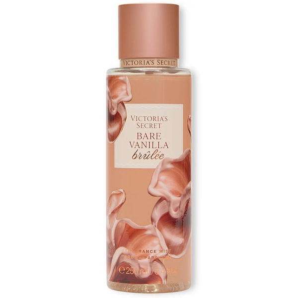 Colônia Spray Feminina Victoria's Secret Bare Vanilla Brulee Brume Parfumée 250 ml