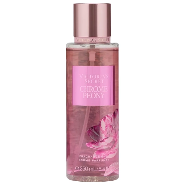 Colônia Spray Feminina Victoria's Secret Chrome Peony Brume Parfumée 250 ml