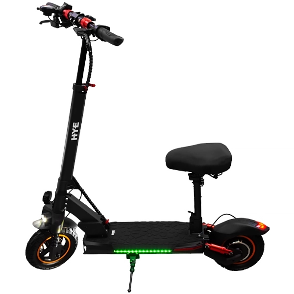 Monopatín Eléctrico HYE S11 PRO con Ruedas de 10" hasta 25 km/h - Negro