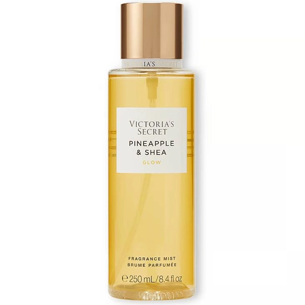 Colônia Spray Feminina Victoria's Secret Pineapple Shea Glow Parfumée 250 ml