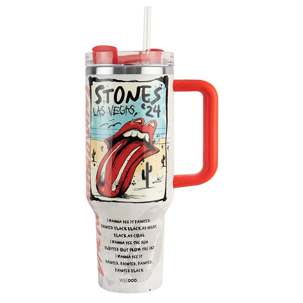 Vaso Térmico WEEDOO de 1.2 Litros - Rolling Stones