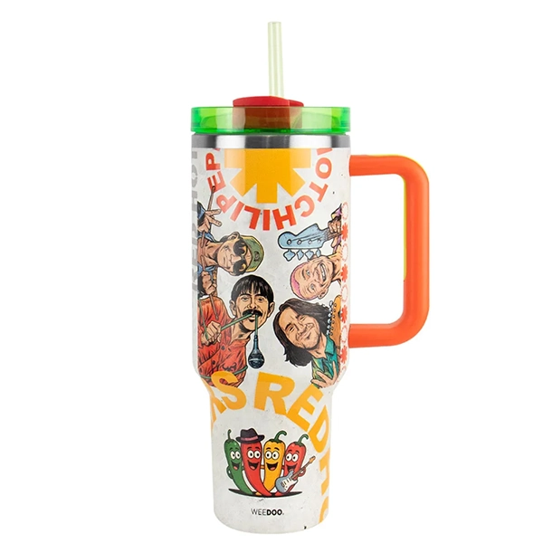 Vaso Térmico WEEDOO de 1.2 Litros - Red Hot Chili Peppers
