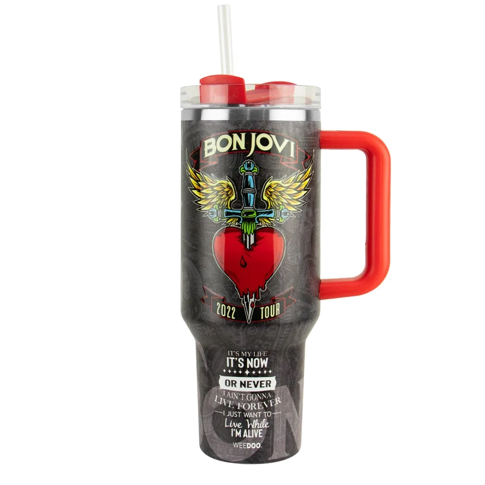Vaso Térmico WEEDOO de 1.2 Litros - Bon Jovi