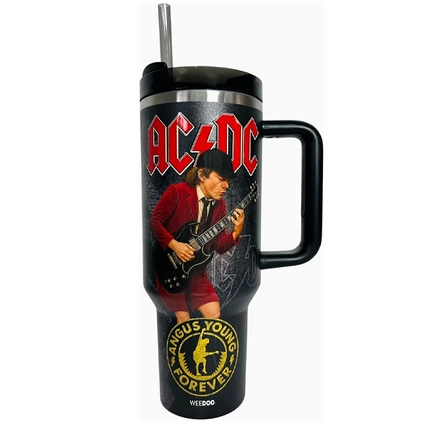 Vaso Térmico WEEDOO de 1.2 Litros - AC/DC Agus Young