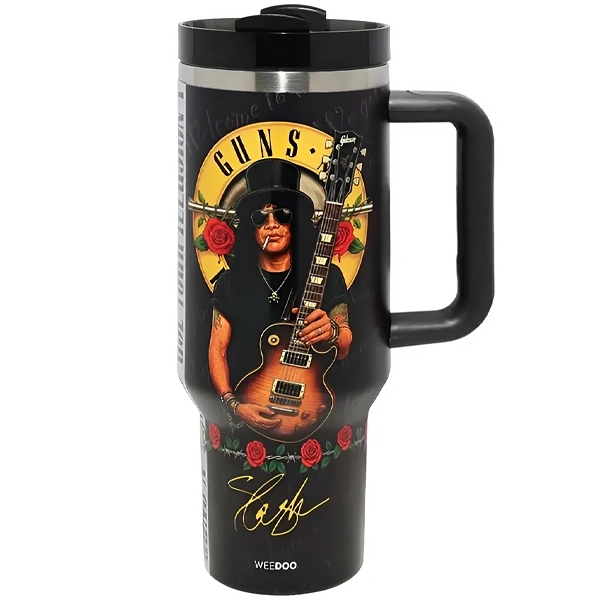 Vaso Térmico WEEDOO de 1.2 Litros - Slash (Negro)