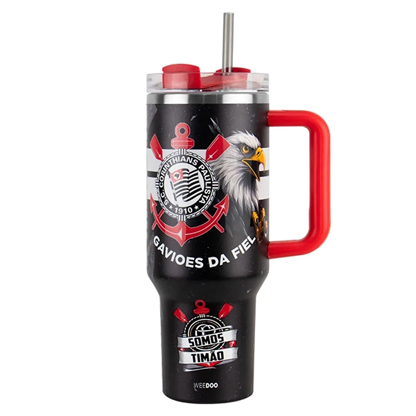 Vaso Térmico WEEDOO de 1.2 Litros - Corinthians
