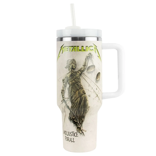 Vaso Térmico WEEDOO de 1.2 Litros - Metallica-Justice
