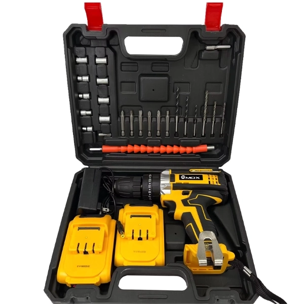 Destornillador MOX MO-TE80 Recargable - Negro/Amarillo