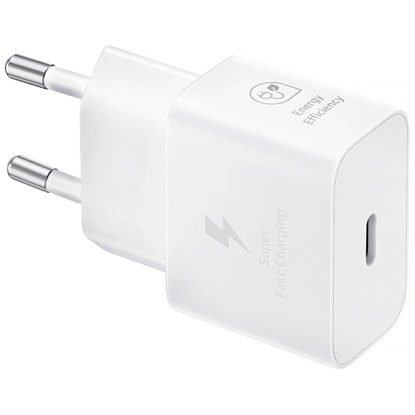 Adaptador de Enchufe Samsung EP-T2510NWEGWW USB-C de 25 watts - Blanco