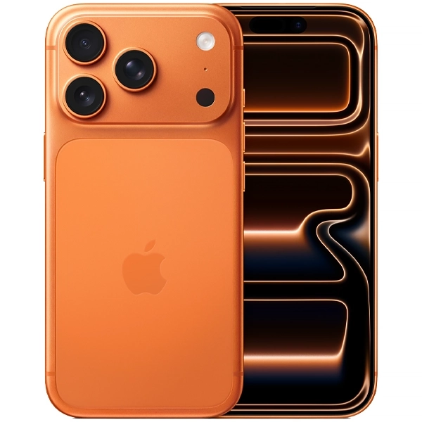 Apple iPhone 17 Pro A3256 eSIM 256GB/12GB RAM de 6.3" 48+48+48MP/18MP - Cosmic Orange (CX Feia S/ Lacre)