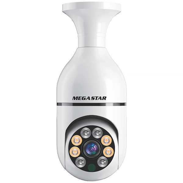 Cámara IP MegaStar CA817 HD con Wi-Fi - Blanca