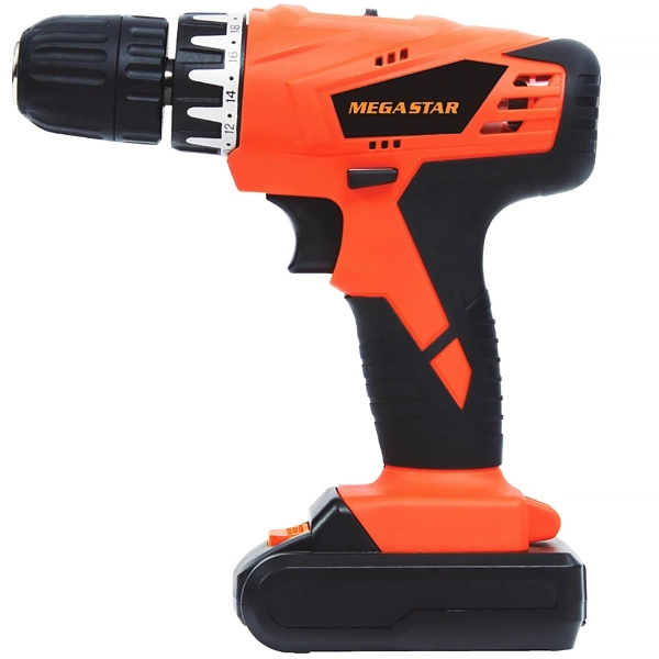 Destornillador MegaStar FZ854 1.500 rpm Recargable - Naranja/Negra