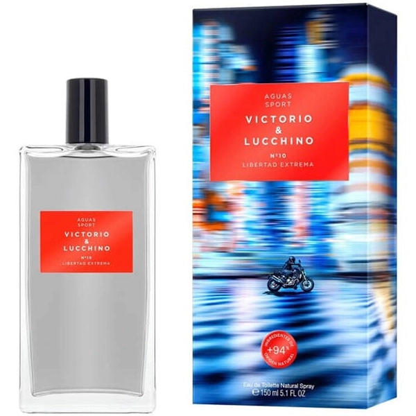Perfume Masculino Victorio & Lucchino Aguas Sport Nº10 Libertad Extrema EDT 150 ml