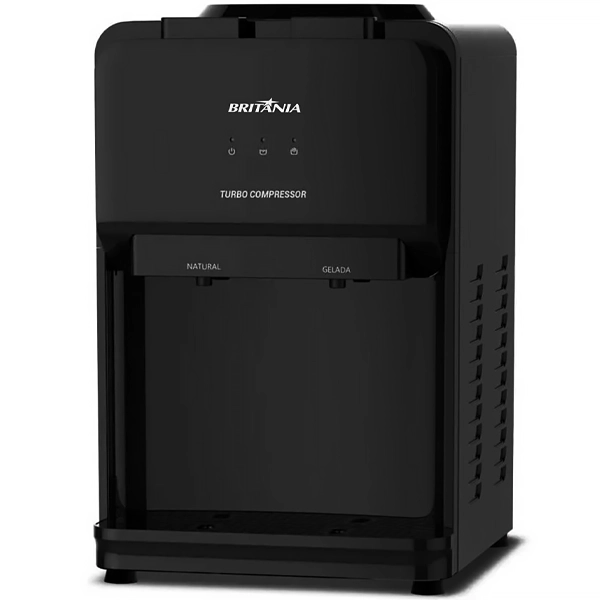 Bebedouro Britânia PBE19 110 watts Água Gelada/Natural 220V ~ 50Hz - Preto