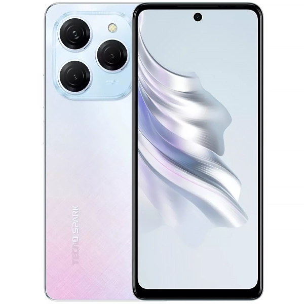 Celular TECNO Spark 20 Pro KJ6 Dual SIM de 256GB/8GB RAM de 6.78" 108MP/32MP - Frosty Ivory