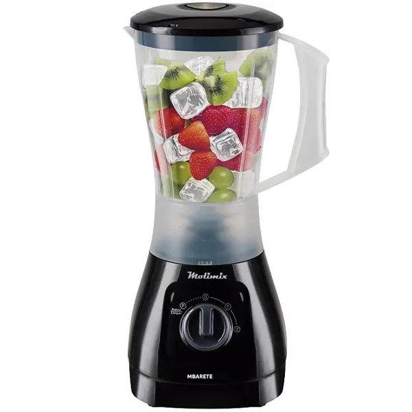 Liquidificador Molimix Mbarete ML-900 900 watts 1.5 Litros 2 Velocidades + Pulsar 220V ~ 50/60 Hz - Preto