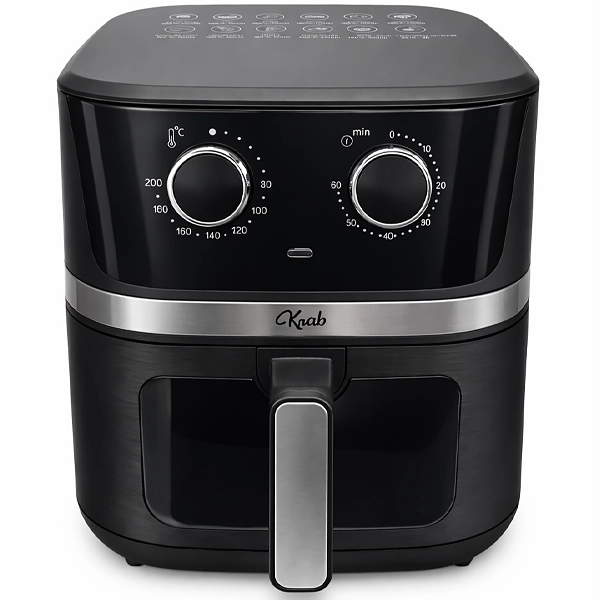 Freidora Eléctrica Krab KBFE70 1.600 watts 7 Litros 220 - 240V ~ 50/60Hz - Negra