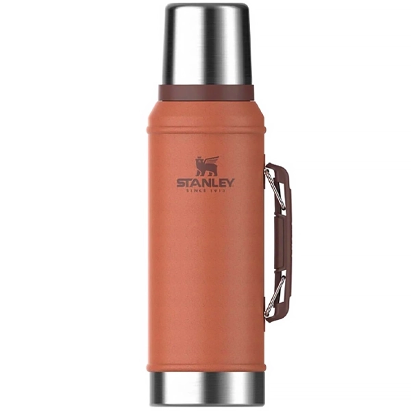 Garrafa Térmica Stanley Classic Legendary Bottle de 950 ml - Marrom