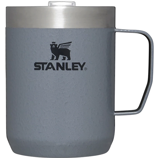 Caneca Térmica Stanley Stay Hot Camp Mug de 236 ml - Hammertone Silver (S/ Caixa)