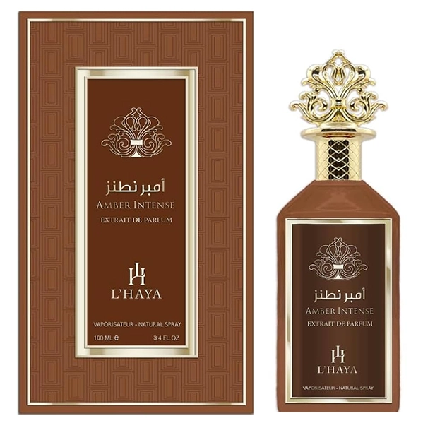 Perfume Unisex L'haya Amber Intense Extrait De Parfum 100 ml