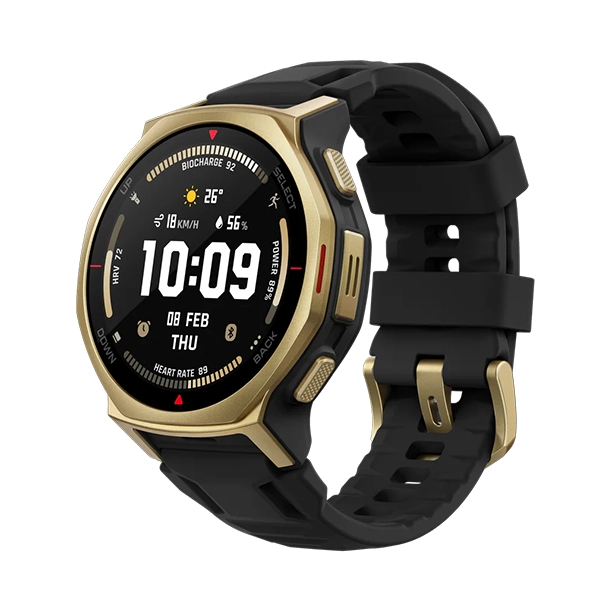 Relogio Amazfit T-Rex 3 Pro A2549 44 mm com GPS/Wi-Fi - Black Gold