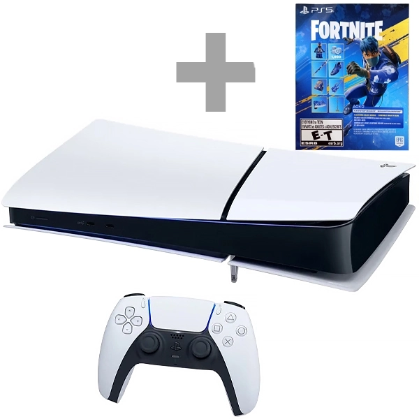 Consola Sony PlayStation 5 Slim Digital 825GB CFI-2115 8K + Cupón Fortnite